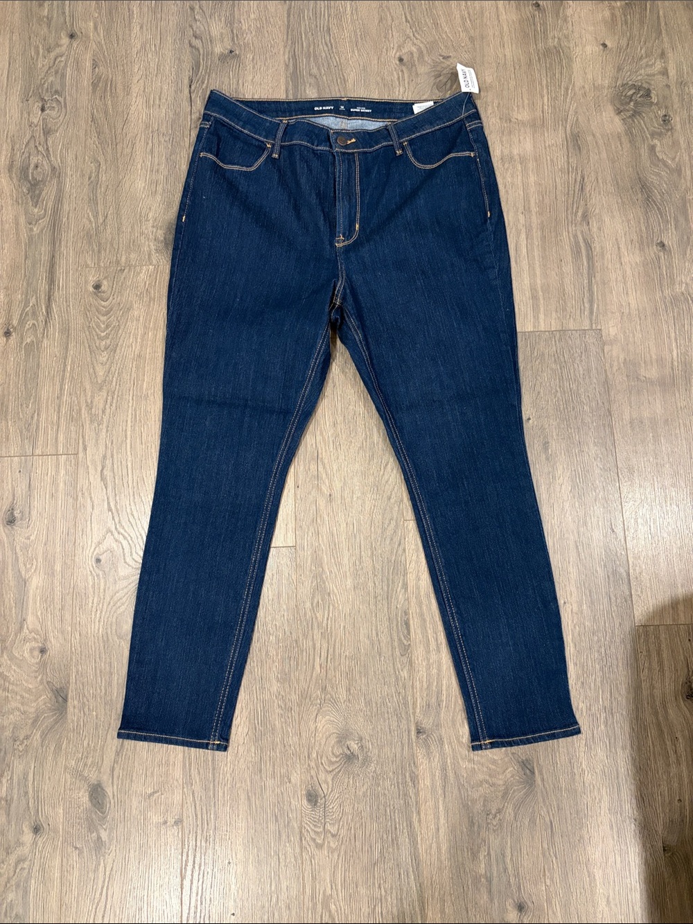 Old Navy High Rise Super Skinny Jeans - Size 14 Short - NWT!! blue 14S new plus - Picture 3 of 7